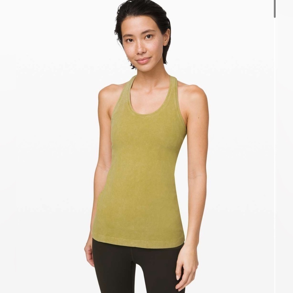 LULULEMON Cool Racerback II *Dye in Washed Grape Leaf